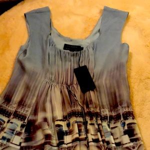 Ted Baker window pane fit and flare size 1